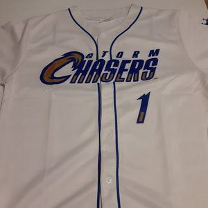 Authentic Replica Wear World Men's Omaha Storm Chasers Jersey Size XL
